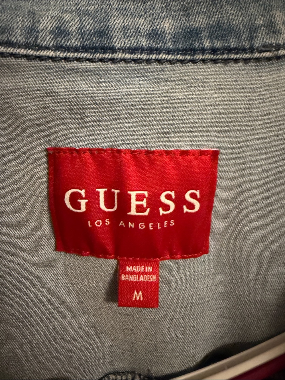 GUESS Light Blue Denim Short Overalls Romper with Front Zip - Picture 2 of 5